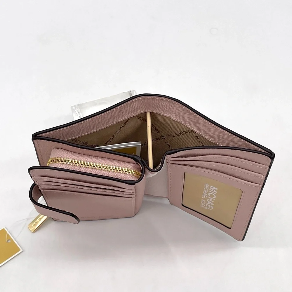 Michael Kors Medium Bifold Zip Corner Wallet